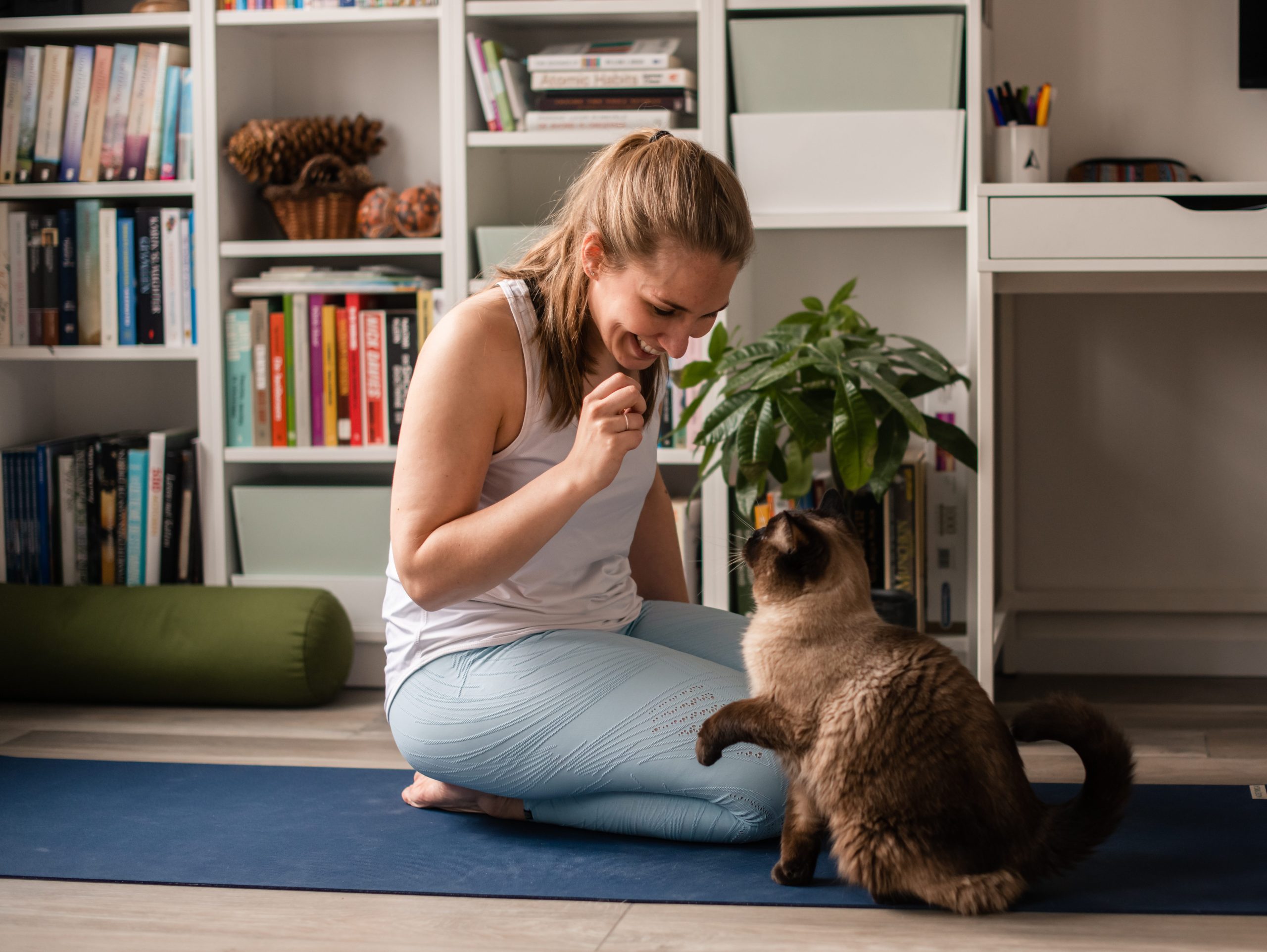 yoga met kat