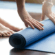 Yoga zonder mat
